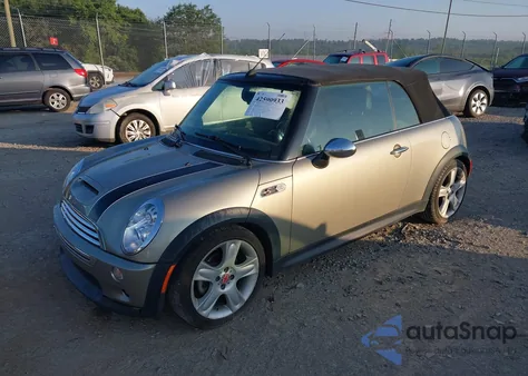 2008 Mini Cooper S из США, поврежденный, VIN WMWRH33558TL96555